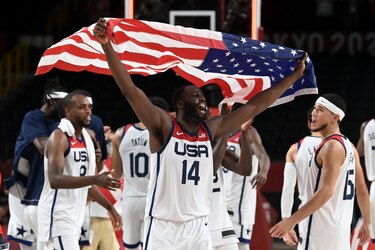 Estados Unidos se lleva el oro en básquet masculino tras ganar 87-82 a Francia