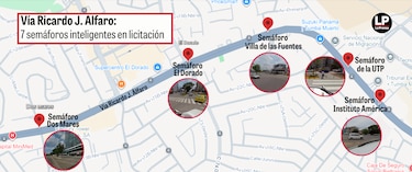 Autoridad de Tránsito licita sistema de semáforos con inteligencia artificial para 16 intersecciones