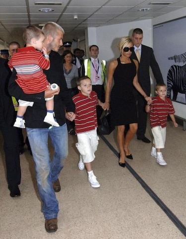 Beckham, Pitt y Cruise, los padres más famosos