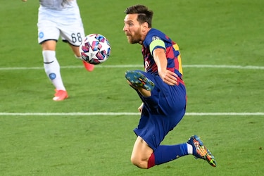 El Barcelona gana 3-1 al Nápoles y se mete en cuartos de la Champions