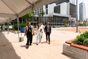 Secretario general de la OEA llega a Panamá para ultimar preparativos de la Asamblea General