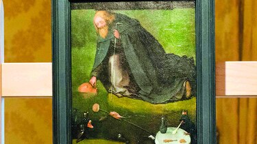 Atribuyen cuadro al pintor El Bosco