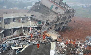 Aumentan a 91 los desaparecidos por deslizamiento de tierra en China