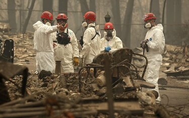Incendios en California dejan 50 muertos y un centenar de desaparecidos