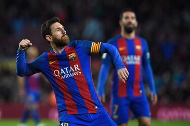 Barcelona golea 7-1 a Osasuna
