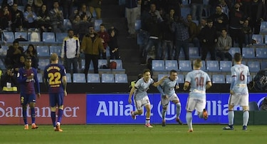 Barcelona tropieza en campo del Celta