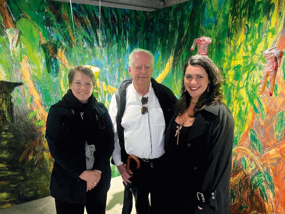 El público internacional visita el pabellón de Panamá en la Bienal