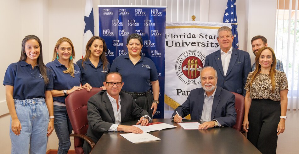 Florida State University y Estée Lauder Companies firmaron un Convenio de Colaboración Educativa