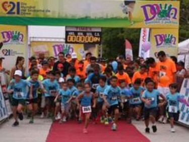 Carrera-caminata 5km por el síndrome de Down