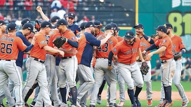 Astros de Houston barren y los Dodgers de Los Ángeles avanzan en su serie