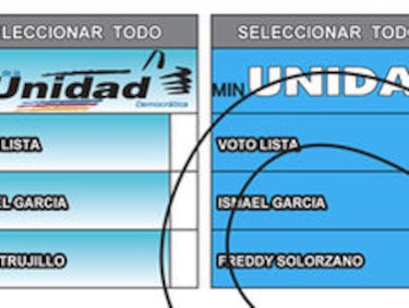 Oposición venezolana denuncia ante CNE a partido que 'busca confundir'