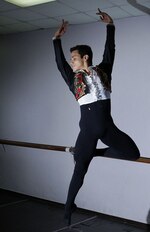 Los chicos del Ballet Nacional de Panamá