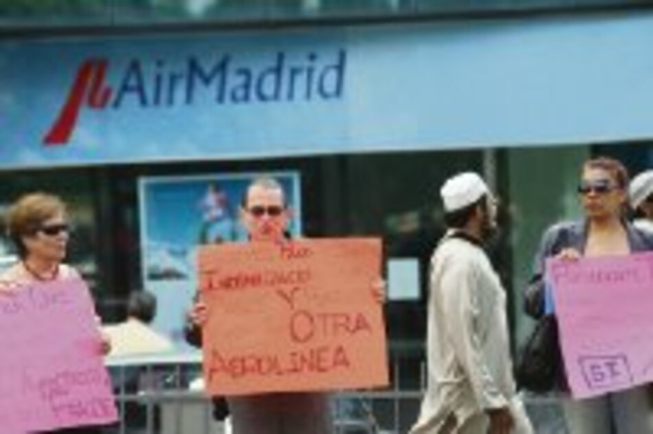 Turismo al día Reciben los reclamos de Air Madrid