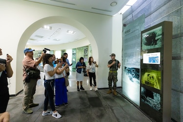 Un día en la Zona Desmilitarizada de Corea del Sur, una de las fronteras más peligrosas del mundo