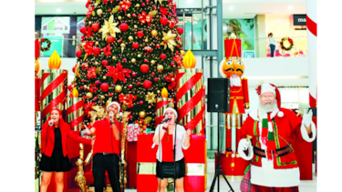Villancicos en Atrio Mall
