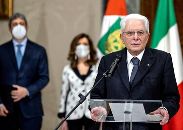 El Parlamento reelige a Sergio Mattarella como presidente de Italia