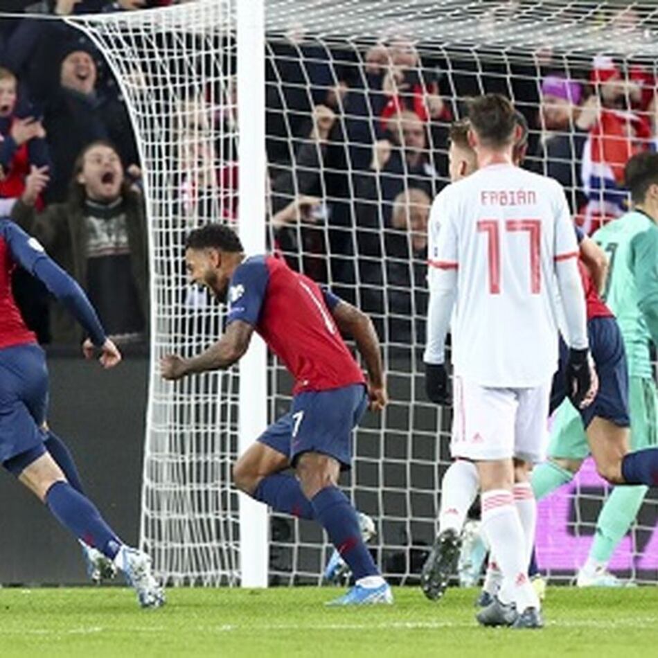 Noruega agua la fiesta de España, que queda a un paso de la Eurocopa 2020