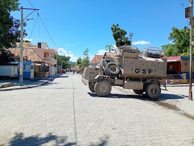 Un contingente de El Salvador llega a Haití para buscar a cuatro militares desaparecidos