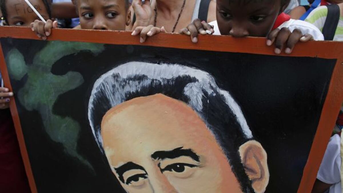 Cenizas de Fidel Castro llegan a Santiago de Cuba
