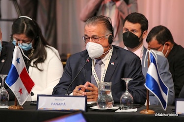 Panamá pide mejorar la situación agroalimentaria de la región durante  conferencia de la FAO