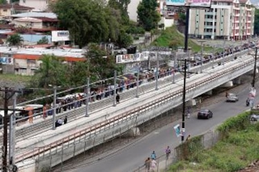 Horas de tensión en el Metro