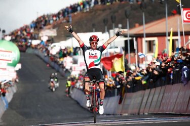 Jan Polanc gana la cuarta etapa del Giro