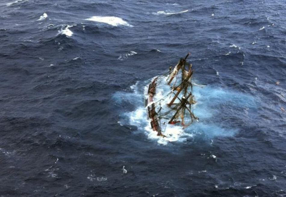 El barco de 'Piratas del Caribe' se hunde en aguas caribeñas
