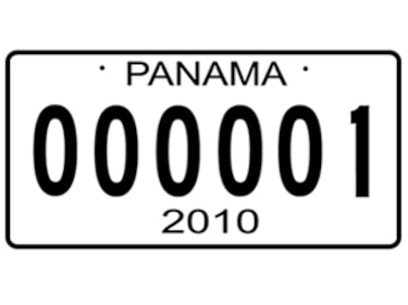 ATTT presenta diseño de la placa única vehicular 2010