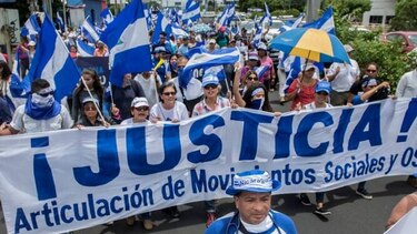 Policía Orteguista no autoriza marcha en Managua