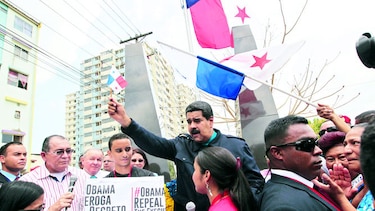 Nicolás Maduro recorre El Chorrillo y San Felipe