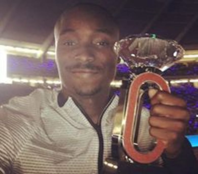 Alonso Edward queda sexto, pero es tricampeón en la Liga Diamante