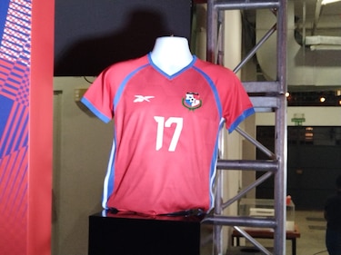 La selección de fútbol tiene su nueva camiseta