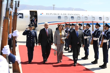 El presidente José Raúl Mulino llegó a Chile para la toma de posesión de José Antonio Kast