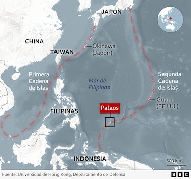 Palaos, el pequeño país cercano a Taiwán que sufre las consecuencias del enfrentamiento diplomático entre China y Estados Unidos