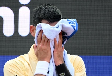 Djokovic admite estar lejos de su mejor nivel