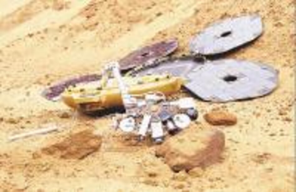 El hombre llega otra vez a Marte