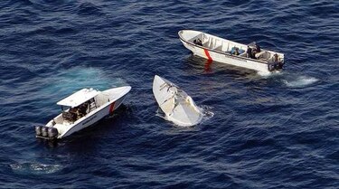 Una tonelada de cocaína incautada en semisumergible en Colombia