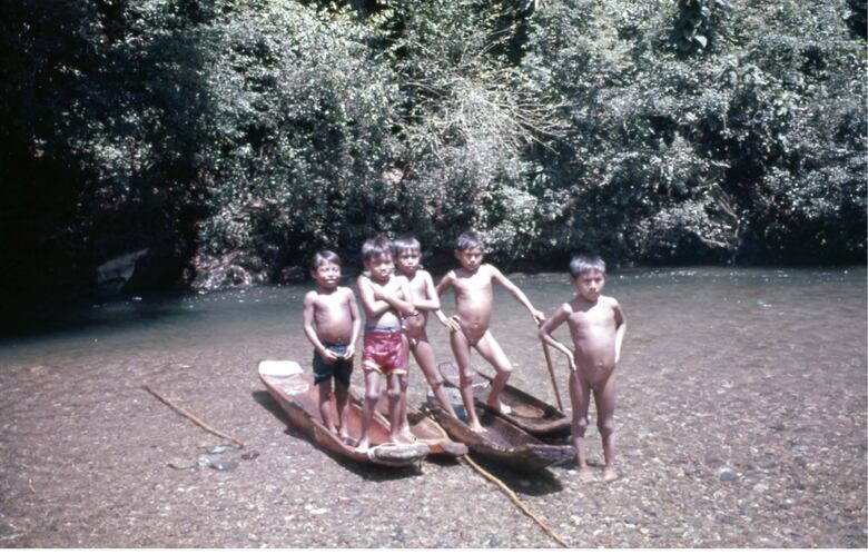 El sáhila Leónidas Brenes y la represa de Bayano, 1970
