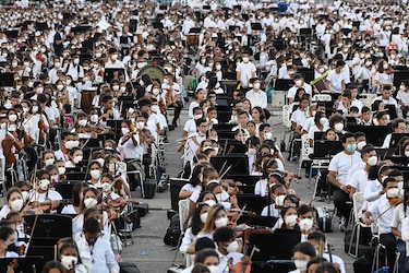 12,000 músicos venezolanos, por el Guinness a la mayor orquesta del mundo