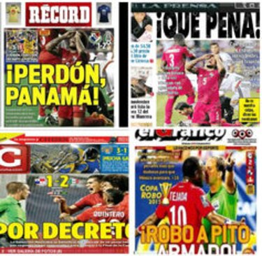 Prensa mexicana resalta la ayuda que recibió el Tri para eliminar a Panamá
