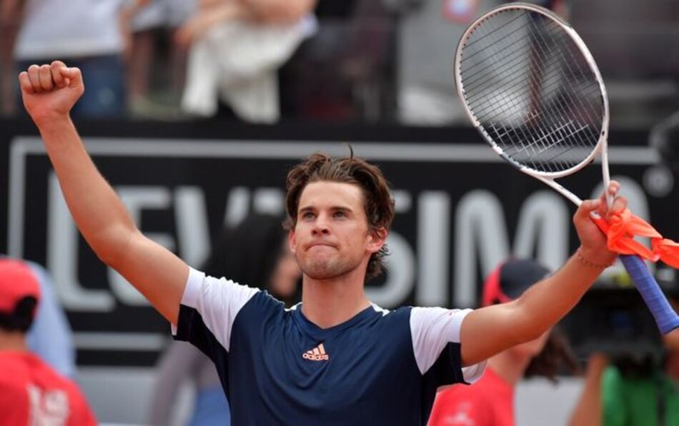 Thiem frena a Nadal y lo elimina en Roma