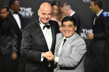 Maradona dice que renuncia a FIFA por desacuerdo con designación de Tinelli