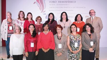 Foro Hemisférico “Mujer, ciudadanía y participación política sin violencia”