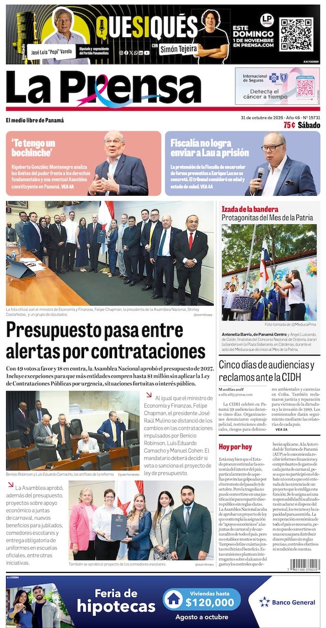 Portadas La Prensa