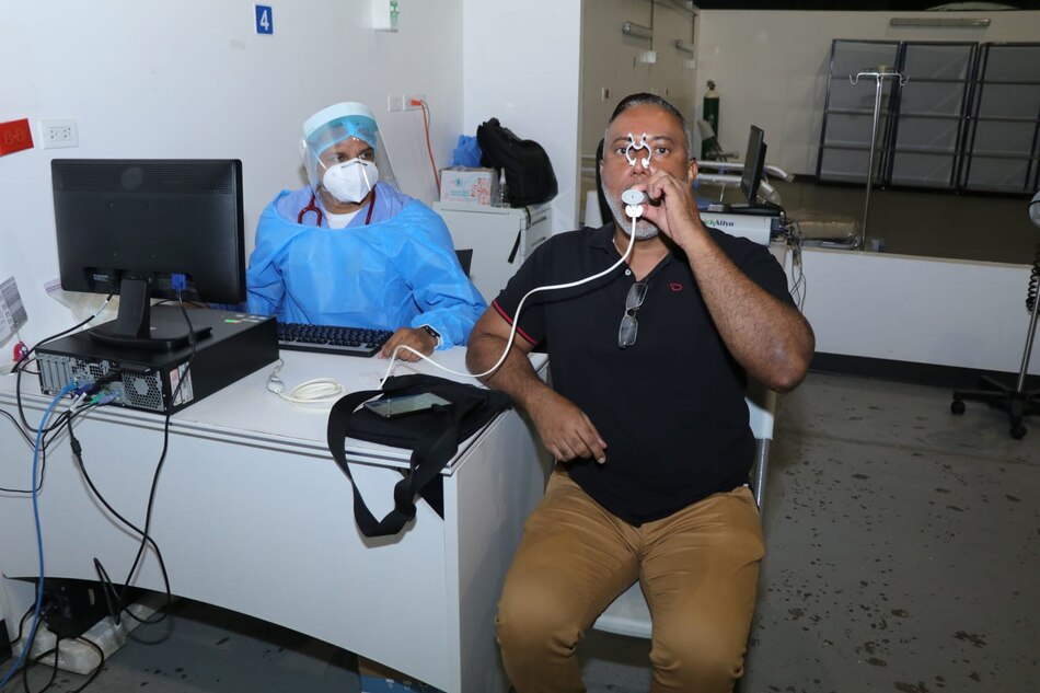 La ocupación hospitalaria del centro de atención covid-19 en el Figali es del 20%