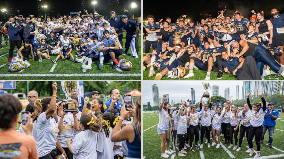 Kolts y Fighting Owls se reparten la gloria en la clausura del semestre de la Kiwanis Football League