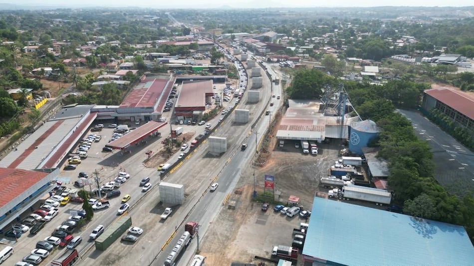Viaducto que reemplazó el primer tramo del corredor de las playas tiene 31% de avance