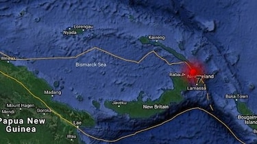 Sismo de 7.5 frente a Papúa Nueva Guinea activa alerta de tsunami