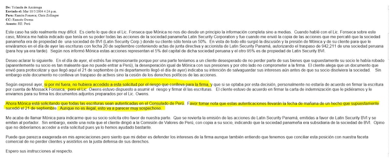 López Aliaga y los Panama Papers