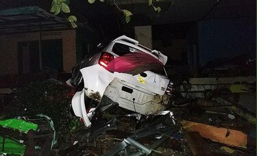 Tsunami impacta Indonesia y deja al menos 43 muertos y 600 heridos